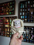 Fabric Easter Egg Calico Critter Sleeping Bag Sewing Pattern PDF