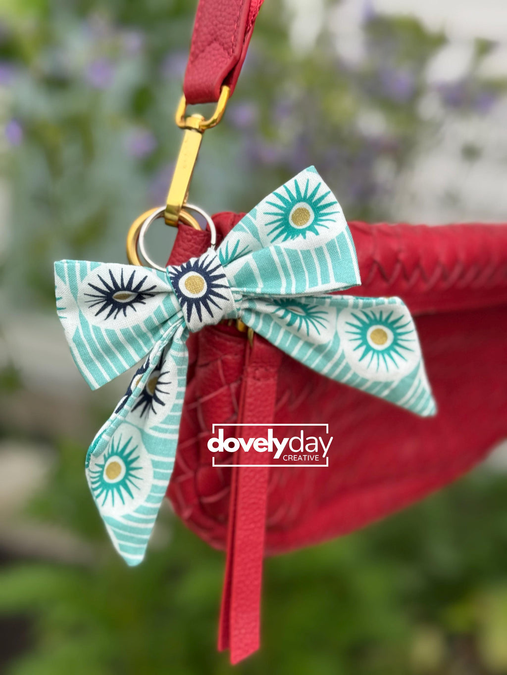 Fabric Bow & Keychain PDF template. Three sizes DIY. Video, templates, and pdf guide included!