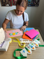 Felt Crown Sewing Pattern, Heirloom Birthday Crown PDF, DIY Felt Crown, kids birthday crown, birthday tradition, birthday crown stencil