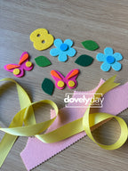 Felt Crown Sewing Pattern, Heirloom Birthday Crown PDF, DIY Felt Crown, kids birthday crown, birthday tradition, birthday crown stencil