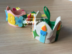 Felt Crown Sewing Pattern, Heirloom Birthday Crown PDF, DIY Felt Crown, kids birthday crown, birthday tradition, birthday crown stencil