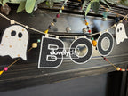 Halloween Fabric Garland Pattern, Holiday Letter & Shape Templates, Sewing PDF, Holiday decor, mantle decoration, Halloween shape decorating