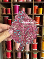 Fall Thanksgiving Fabric Garland Pattern, Holiday Letter & Shape Templates, Sewing PDF, Holiday decor, mantle decoration, Leaf decorating