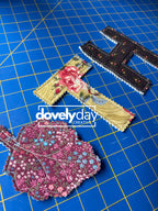 Fall Thanksgiving Fabric Garland Pattern, Holiday Letter & Shape Templates, Sewing PDF, Holiday decor, mantle decoration, Leaf decorating