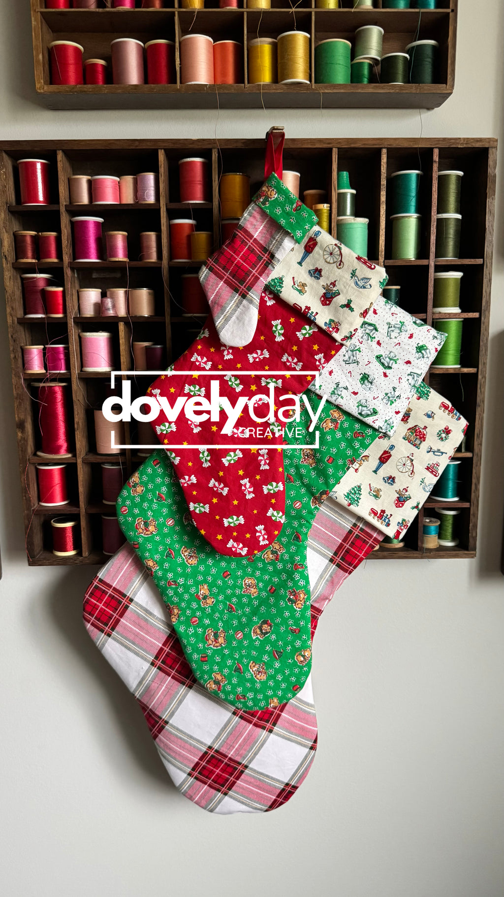 Christmas Stocking Sewing Pattern & Letter Bundle, Pattern for Christmas Letters, Christmas stocking pattern, Stocking Pattern Bundle, gift card stocking