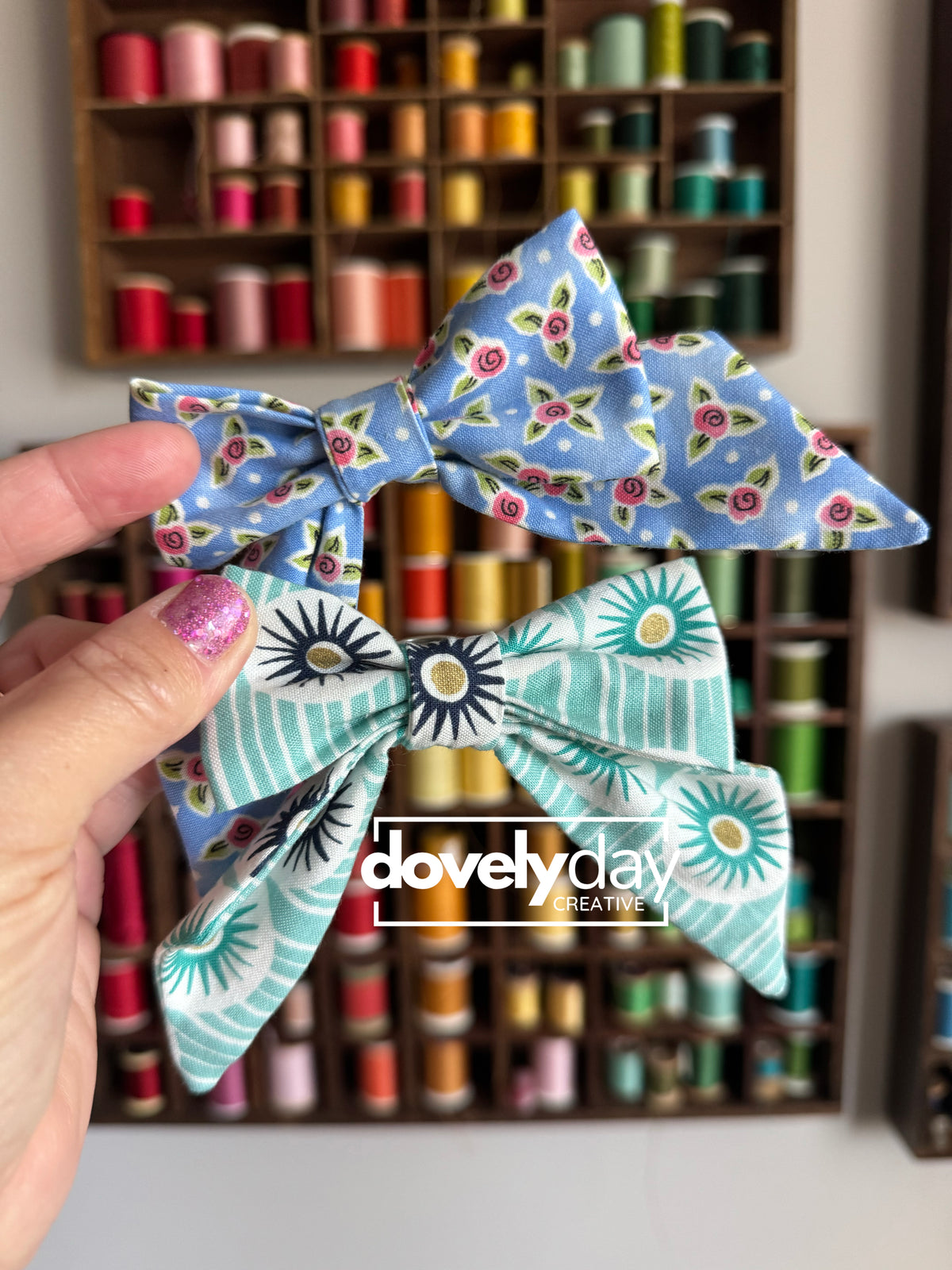 Fabric Bow & Keychain Pattern