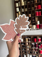 Fall & Thanksgiving Appliqué 5" Shapes, Letters & Numbers