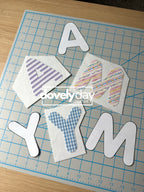 Baby Keepsake Name Banner From Old Clothes