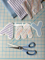 Baby Keepsake Name Banner From Old Clothes