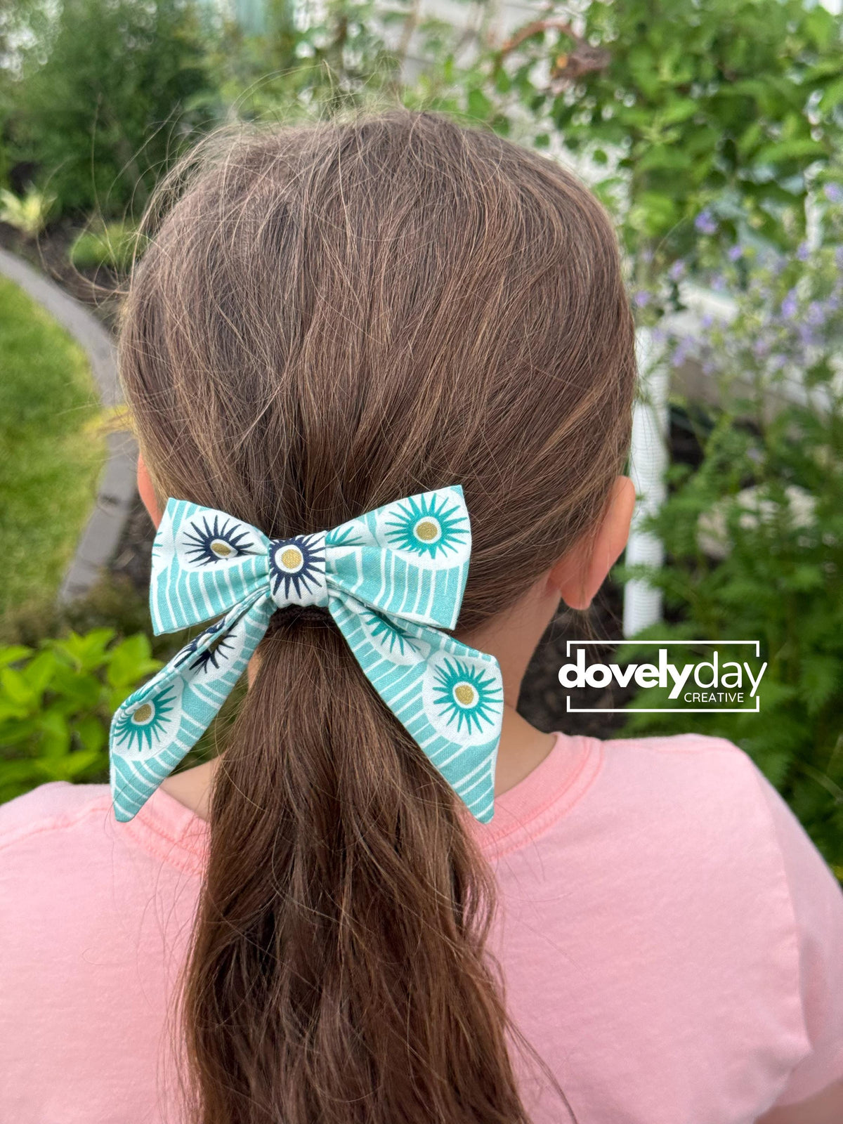 Fabric Bow & Keychain PDF template. Three sizes DIY. Video, templates, and pdf guide included!