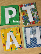 Fabric Letters Numbers Symbols Pattern Templates (3-9") (PDF Download)