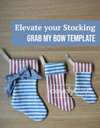 Christmas Mini Stocking 3 Pattern Bundle