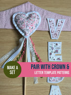 Fabric Wand Sewing Pattern, star wand pattern, fairy wand – Shapes Dress-Up Accessory – Beginner Friendly PDF Download