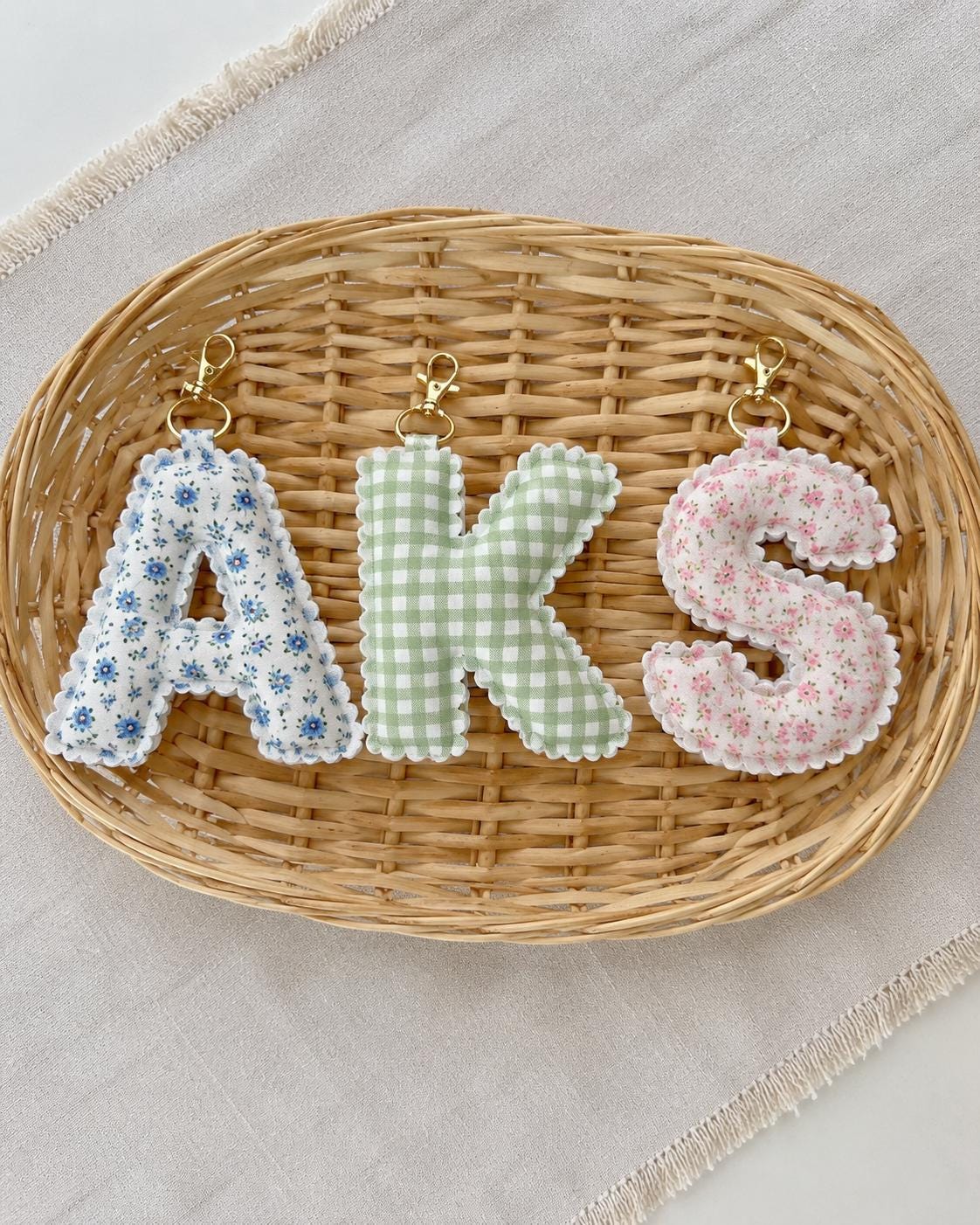 Fabric Letters Numbers Symbols Pattern Templates (3-9") (PDF Download)
