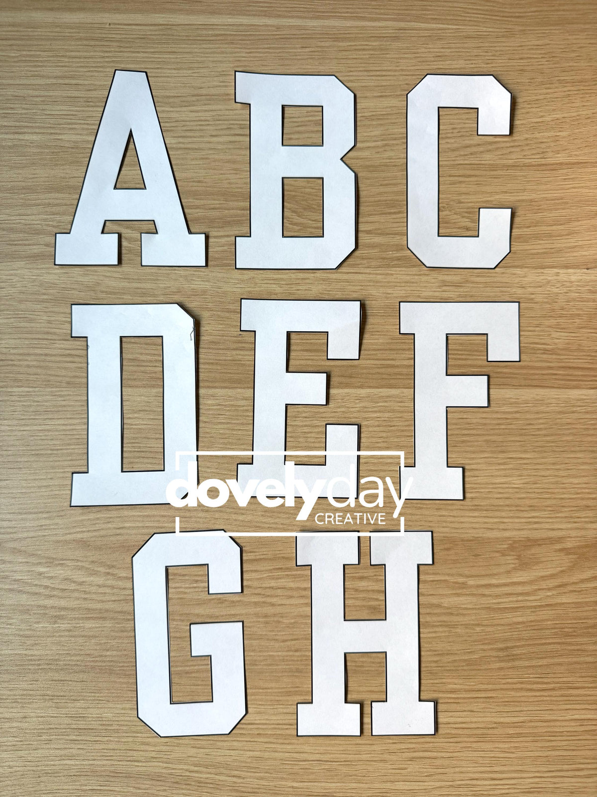 College Fabric Letter banner, Sorority Fraternity Letter, banner for dorm fabric font for baby room sewing pattern for beginner