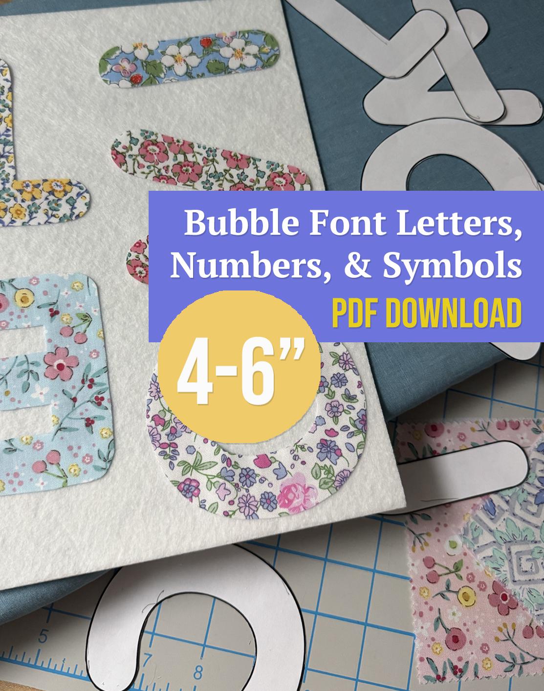 Kids Name Banner A-Z Alphabet Template, Kids Name Banner Template, Name Banner for Nursery, Baby Name, PDF download, Felt letters