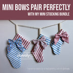 Mini Bow Three Size Pattern Bundle