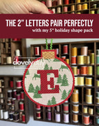 Serif Font 5 Sizes + Shapes
