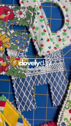 Fabric Letters Numbers Symbols Pattern Templates (3-9") (PDF Download)