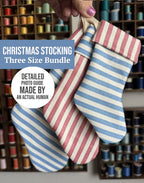 Christmas Mini Stocking 3 Pattern Bundle